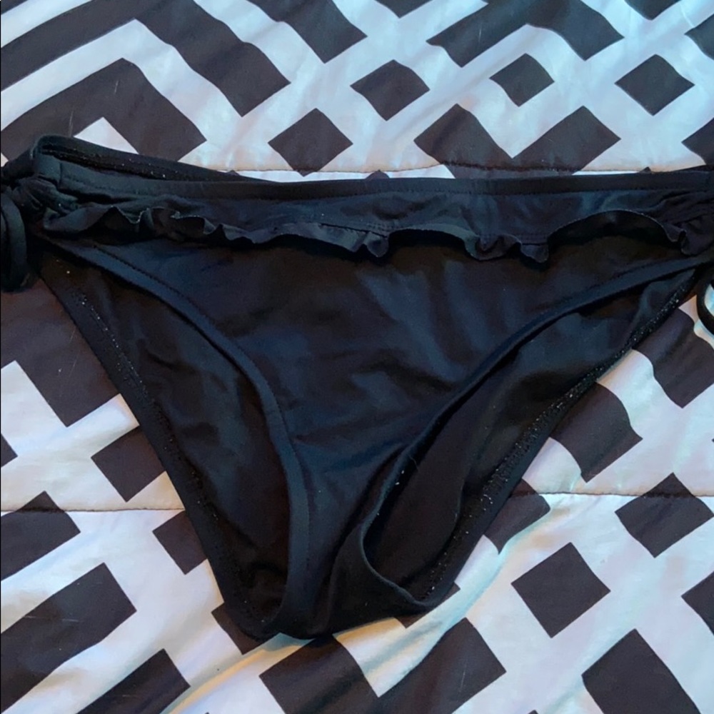 Black swimsuit bottoms
